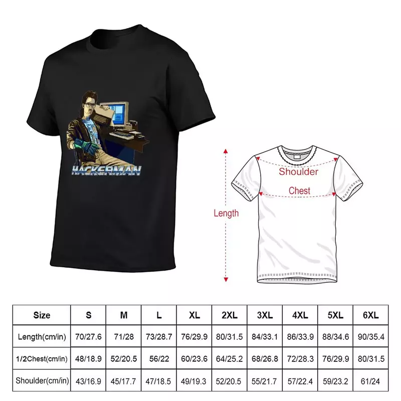 HACKERMAN T-Shirt anime animal prinfor boys mens graphic t-shirts anime