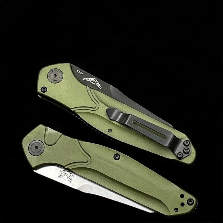 Складной нож OSBORNE 9400 от BENCHMADE для кемпинга, алюминиевая ручка, карманные ножи для защиты от безопасности на открытом воздухе, инструмент для повседневного использования