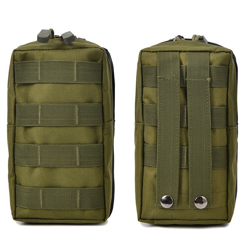 Tactical Molle Pouch Waist Bag Outdoor Men Multifunctional Oxford Sports Tactical Waistpack Outdoor Running Bag