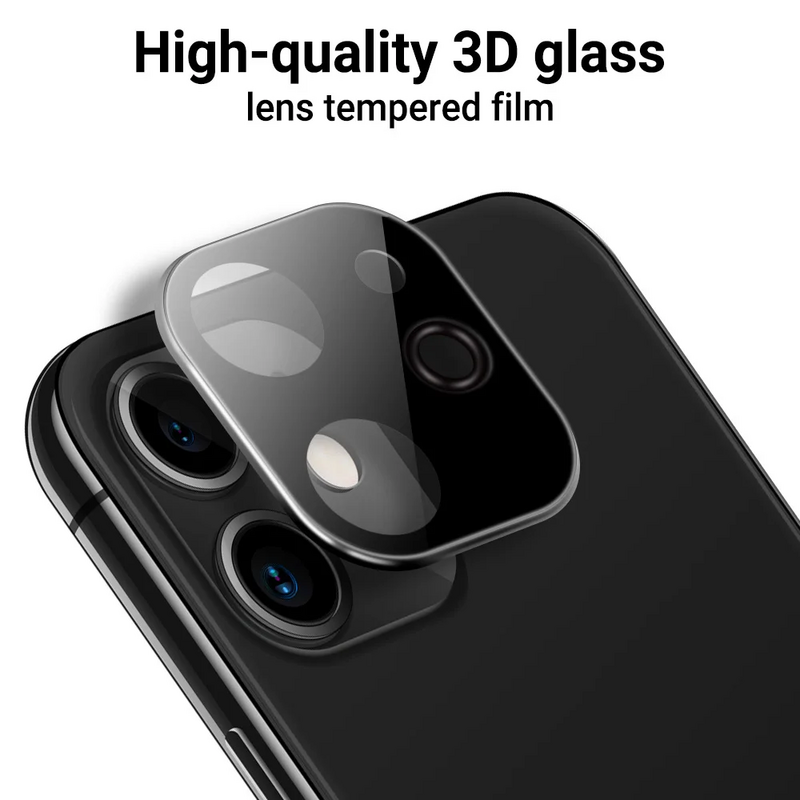 Protector de cristal de lente de cámara de Metal para IPhone 14, 13, 15 Pro Max, 12 Mini, 14 Plus, 14Pro, 13Pro, 15Pro, i15, accesorios de cubierta de lente de vidrio