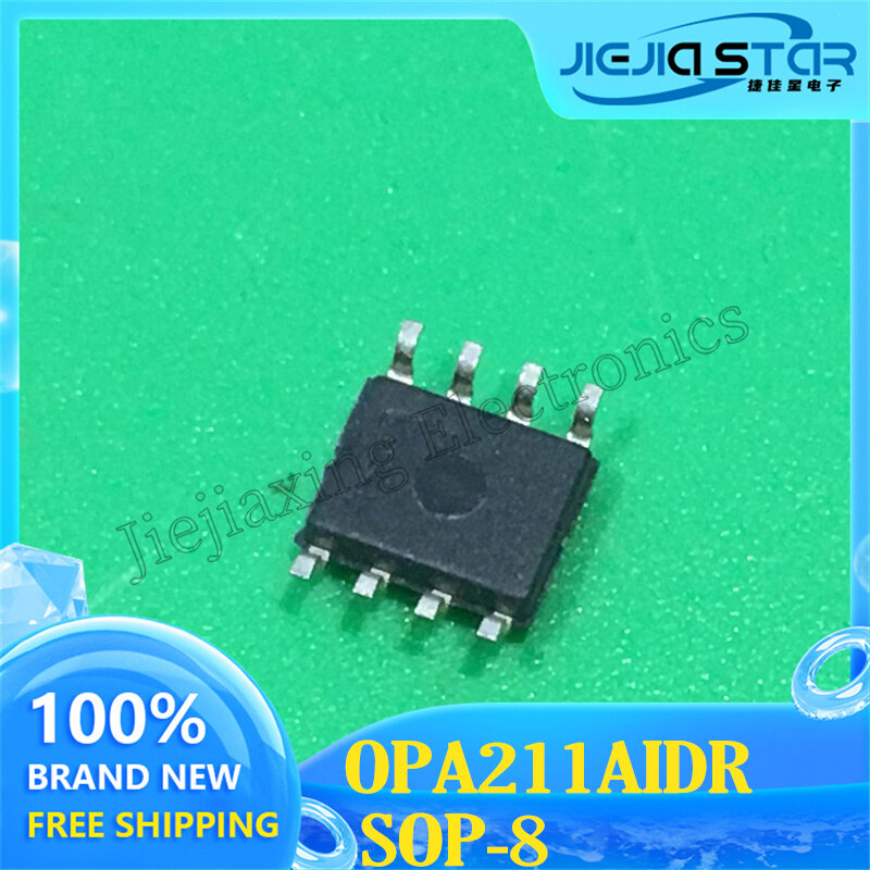 IC OPA211AIDR OPA211AID OPA211K OPA211 100%, SOP-8 정밀 연산 증폭기 칩, 4 개, 무료 배송 전자 제품