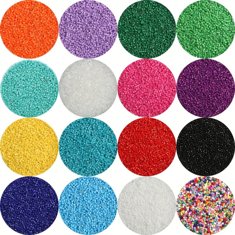 2000pcs 2mm Colorful Japanese Glass Seed Loose Beads Round Spacer Beads for Jewelry Making DIY Handmade Bracelet Accessories