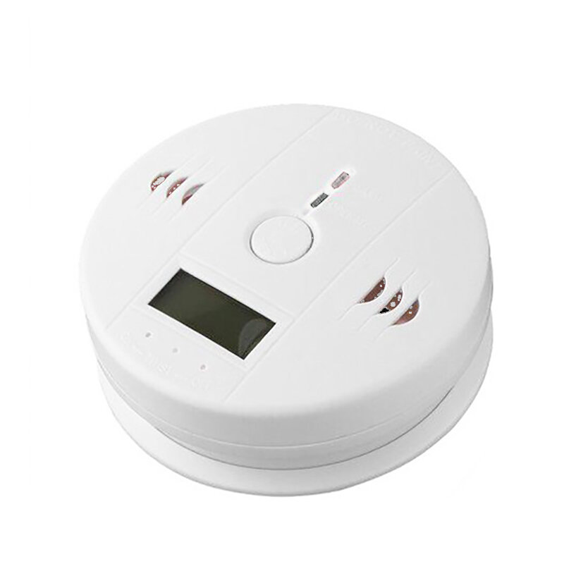 CO detektor Sensor nirkabel karbon racun monoksida Sensor Gas asap peringatan Alarm detektor indikator LCD