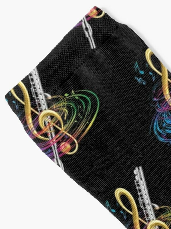 Flutist винтажные носки с канавками детские Новогодние рождественские подарки роскошные женские носки мужские