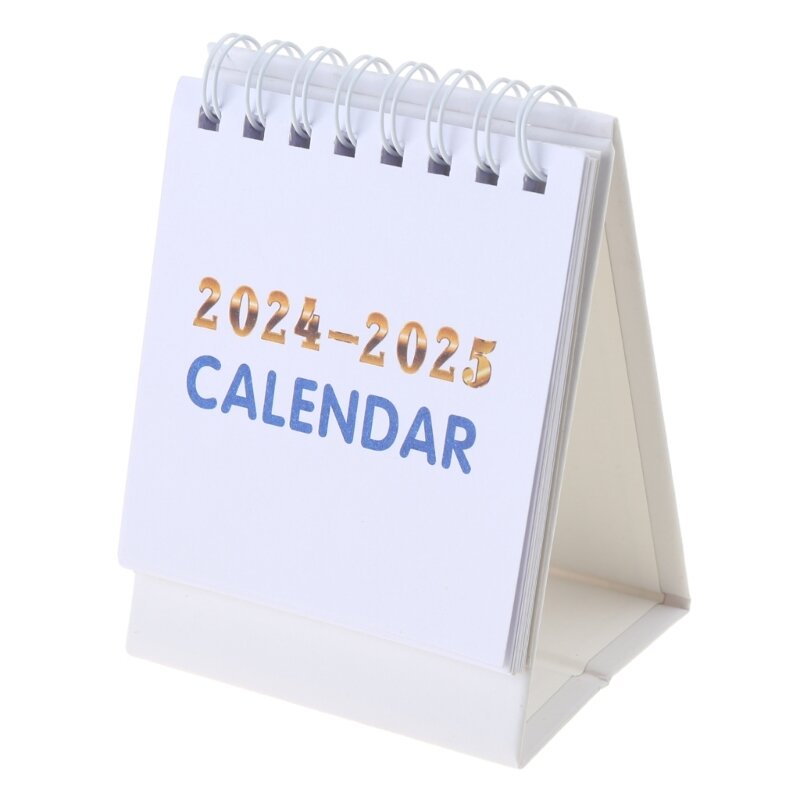 2024 Mini Desk Kalender multifunktion ale Ornamente für Büro angestellte und Studenten mit Wochen nummern stehenden Kalendern