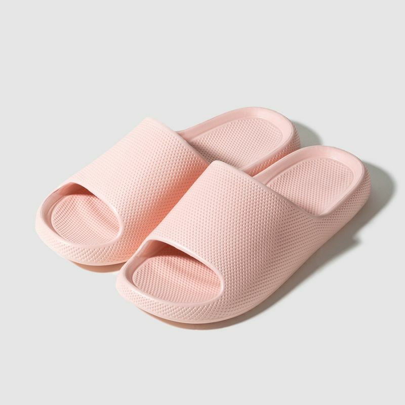 Sandal EVA baru untuk rumah Anti selip sol tebal dalam ruangan sandal keren pasangan untuk rumah Hotel sandal pria