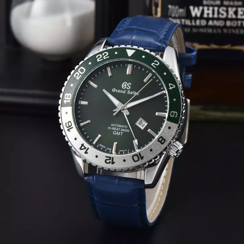 Grand Seiko-Reloj de pulsera de cuarzo para hombre, cronógrafo de marca de lujo, SLGC001G, Tentagraph, Evolution 9, Colección, nuevo