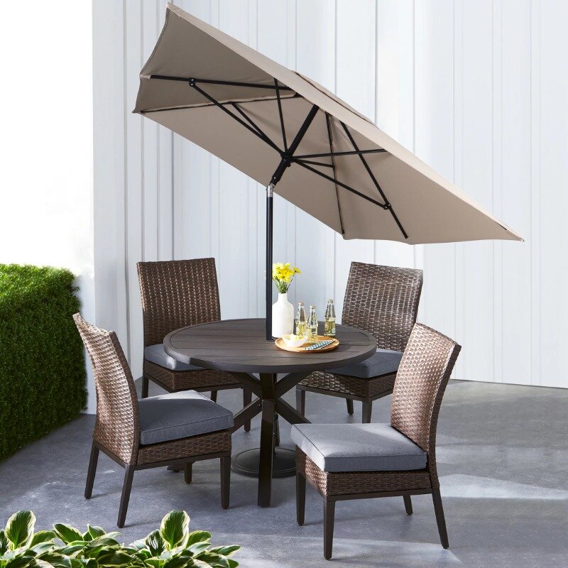 長方形の傘,庭のデッキ裏庭とプール用の頑丈な防滴傘,シンプルでデラックス,6x7.5