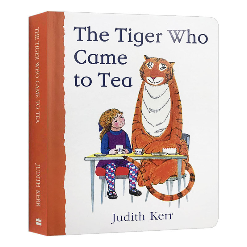 El tigre que vino al té, libros para bebés y niños de 1, 2 y 3 años, libro de imágenes en inglés, 9780008280581