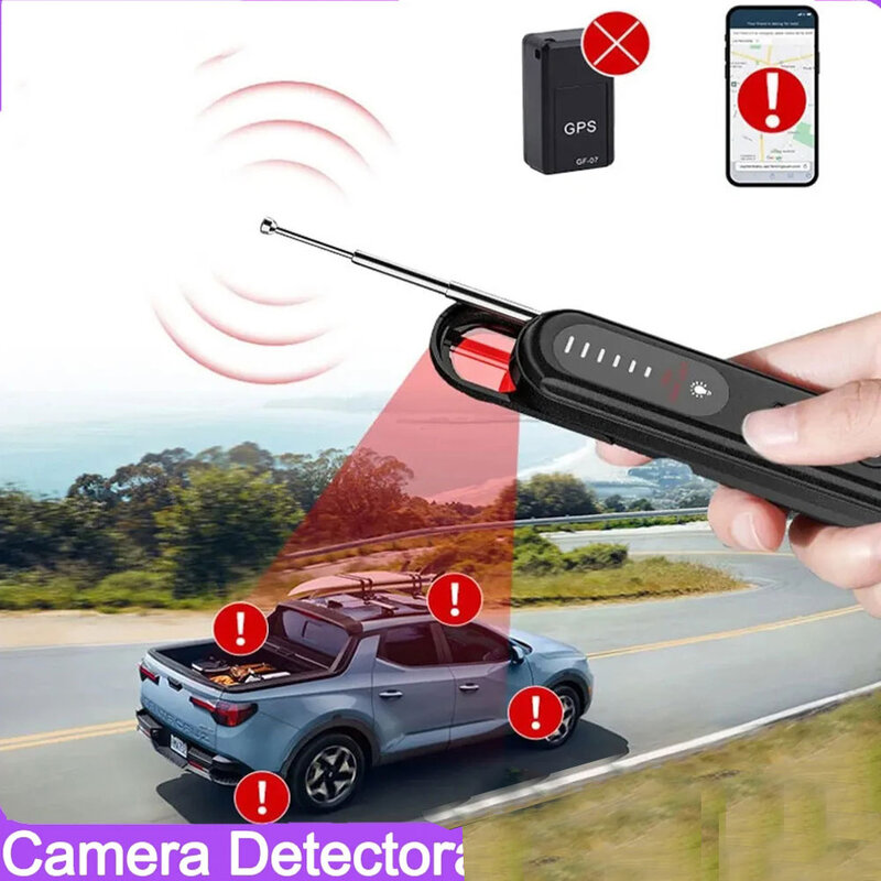 Detector de señal RF antiespía, Candid Pinhole, cámara oculta, localizador GPS magnético, Audio inalámbrico, GSM, Bug Finder, dispositivos espía