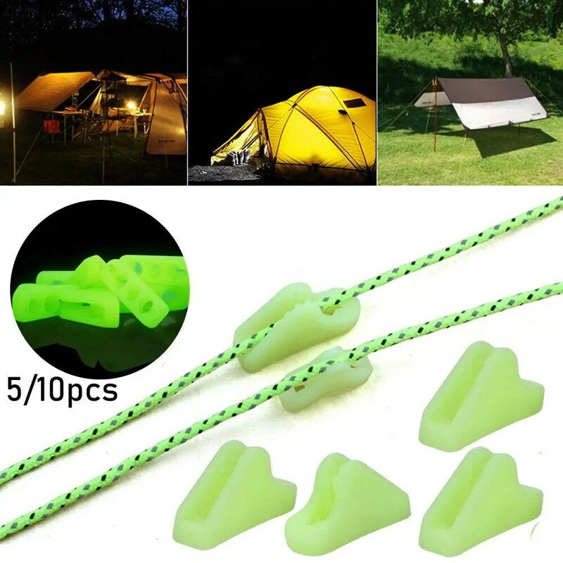 Camping Berg Luifel Wigwam Versteller Fluorescentie Touwen Stop Aandraai Haak Buiten Tent Accessoires Windtouw Gesp
