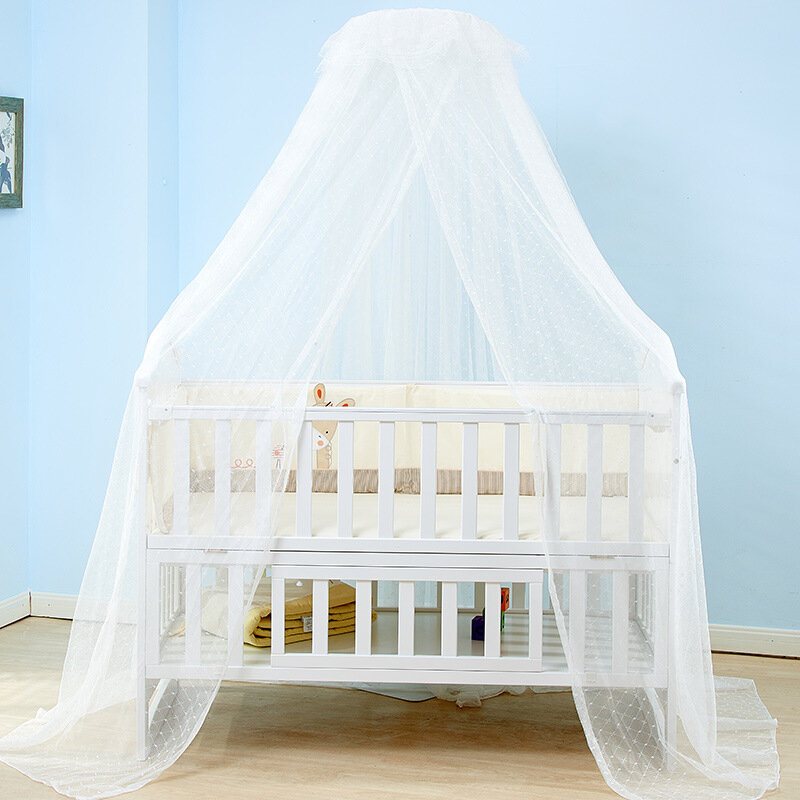 Universal ยุงตาข่ายฤดูร้อนมุ้งกันยุงเด็กทารกขาตั้ง Crib Netting Canopy ผู้ถือเตียงเด็กทารกสนับสนุนเต็นท์