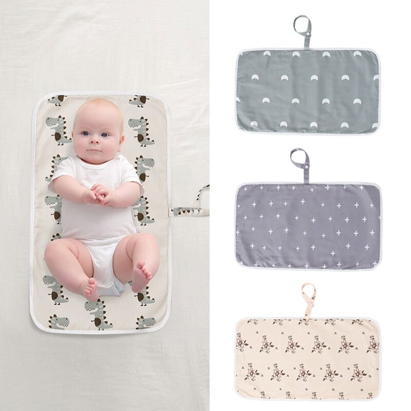 Baby Travel Changing Pad Soft Diaper Changing Mat for