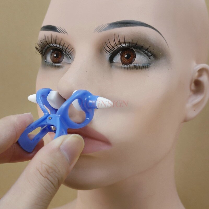 Beleza de cuidados com o nariz: artefato de contato se torne um nariz invisível, clipe de nariz invisível