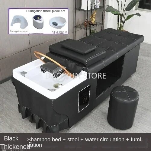 Chaise de shampoing en surpoids pour salon de beauté, équipement de spa, lavage des cheveux, confort, luxe, japonais, MQ50SC