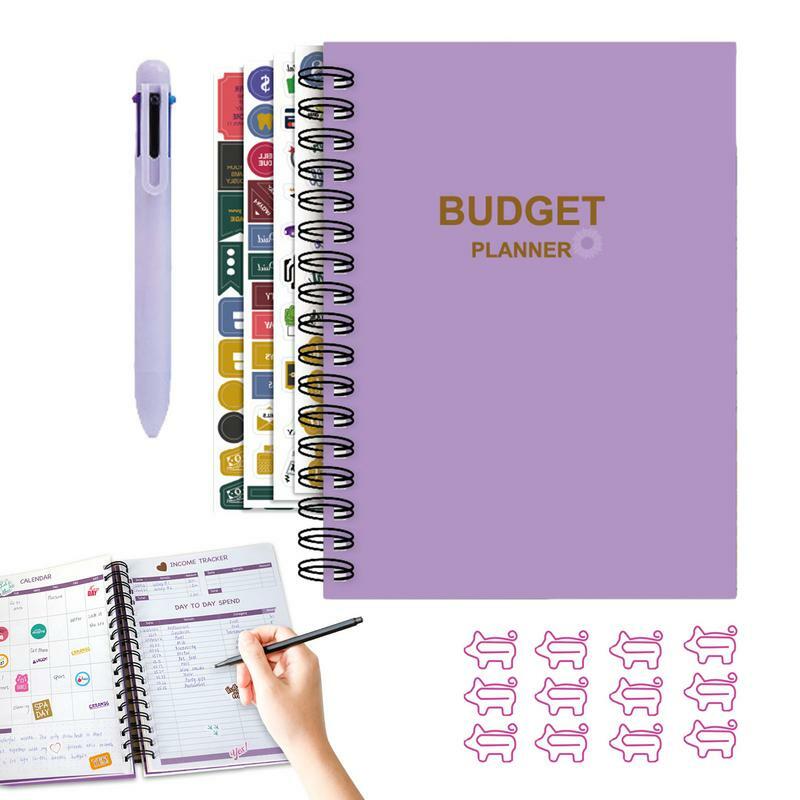 Budget Binder 2023 Budget Planner Book And Budget Notebook Budgeting Book Track Income Expenses Savings Gift For Friend Child