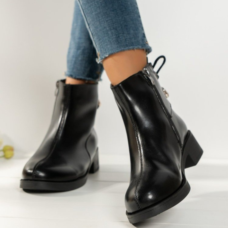 Short Boots Women's Spring and Autumn 2022 New Versatile Single Boots Flat Bottomed Round Head Fashion Boots Women's Winter Warm