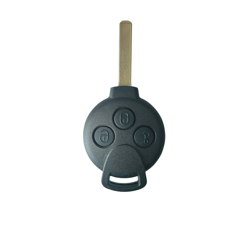 DGWJST-Coque de clé de voiture à distance intelligente à 3/4 boutons, coque pour Mercedes Benz Smart Fortwo 451 2007-2013