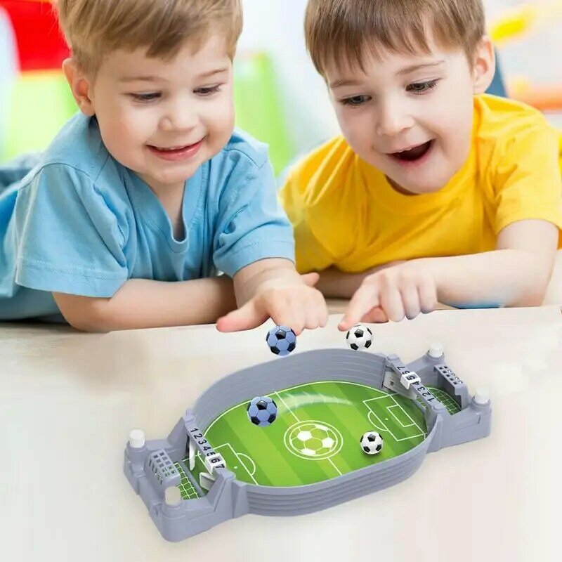 Permainan sepak bola meja interaktif orang tua anak Desktop Pinball papan olahraga permainan sepak bola permainan pendidikan mainan untuk anak-anak hadiah ulang tahun