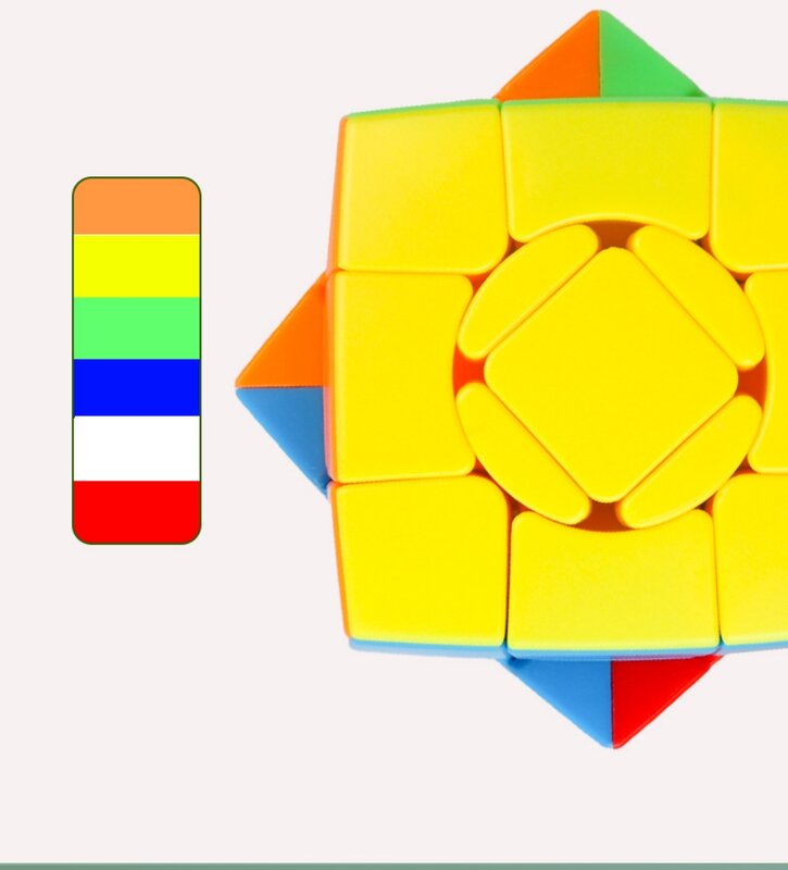 ShengShou-ألعاب لغز المكعب السحري الاحترافية للأطفال ، دائرية ، 2X2 ، 3X 3 ، 4x4 ، هدية