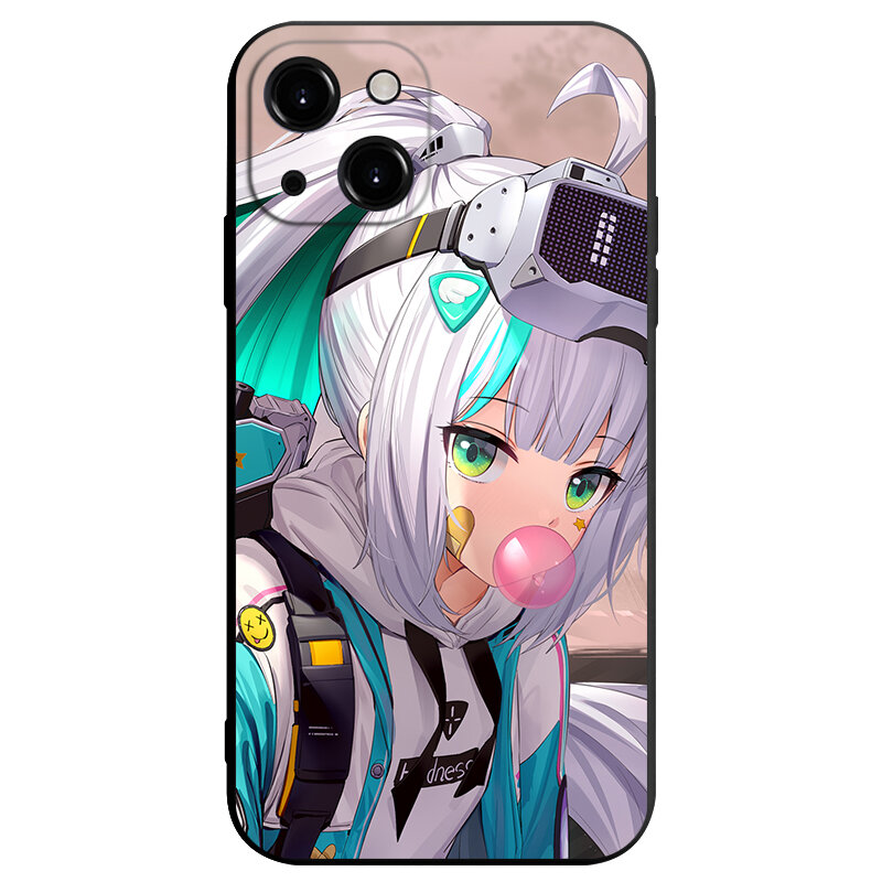 NIKKE: la diosa de la victoria Anime Game Phone Case para iPhone 14 13 12 11 Pro Max Mini XS X XR SE3 2 7 8 Plus Soft