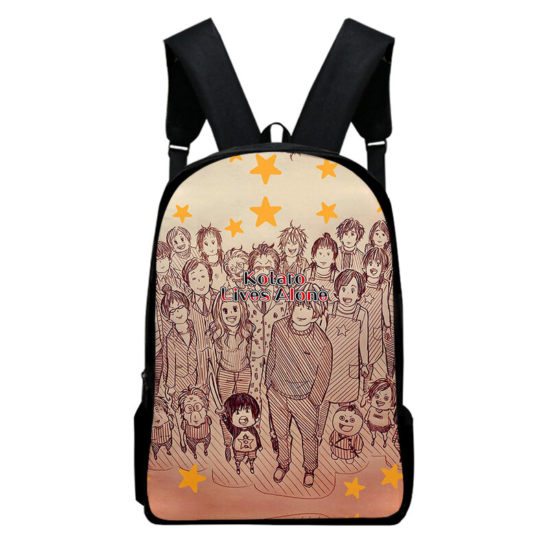 Рюкзак Kotaro с аниме «Жизнь в одиночку», школьный ранец, сумки для взрослых и детей, рюкзак унисекс, повседневный стиль 2023, ранцевый рюкзак