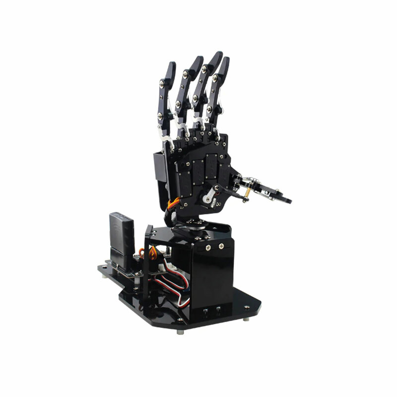 Hiwonder Robot Tangan Bionik Robot Somatosensori Open-Source UHand2.0 Arduino/ STM32 Pemrograman