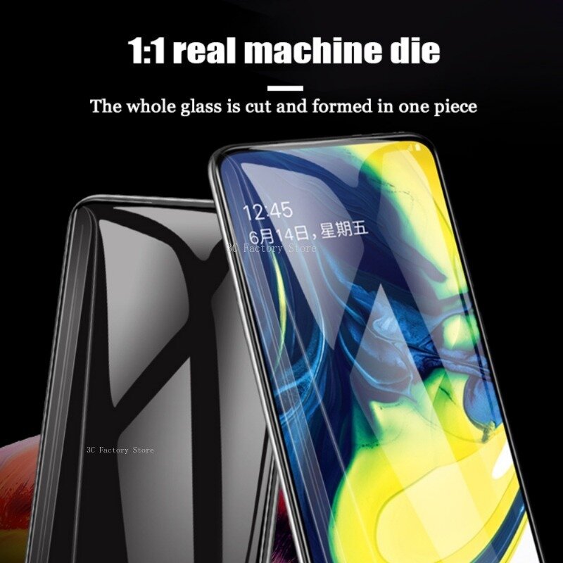 2ชิ้นอุปกรณ์ป้องกันหน้าจอสำหรับ Samsung A51 A71 5กรัม A41 A21S A31 A11 A01กระจกเทมเปอร์สำหรับ Galaxy A50 A70S A40 A30S A20e A10e