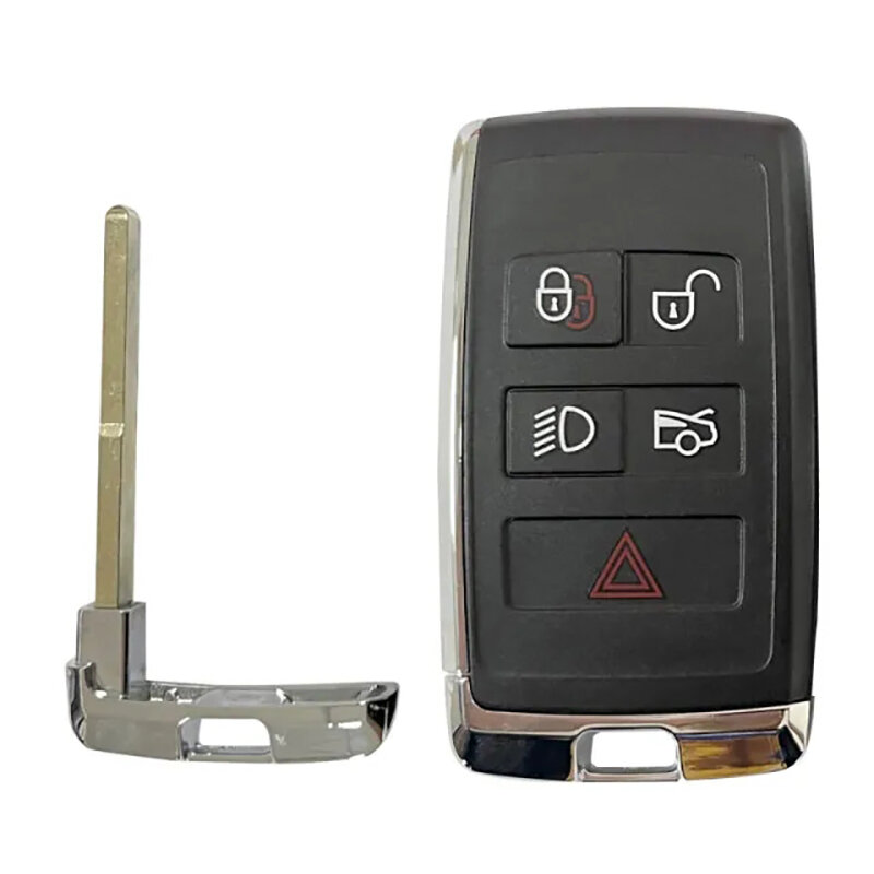 Оригинальный качественный 5-кнопочный смарт-ключ CS004013 для Jaguar Land Range Rover SV, сменный корпус с логотипом, ключ с лезвием