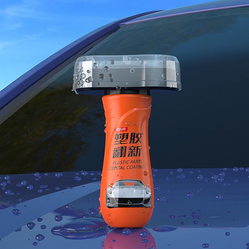 Car Restoration Liquid Auto Trim Spray Trim Restorer Safe Auto Detailing Supplies For Dashboard Rearview Mirrors Door Frames
