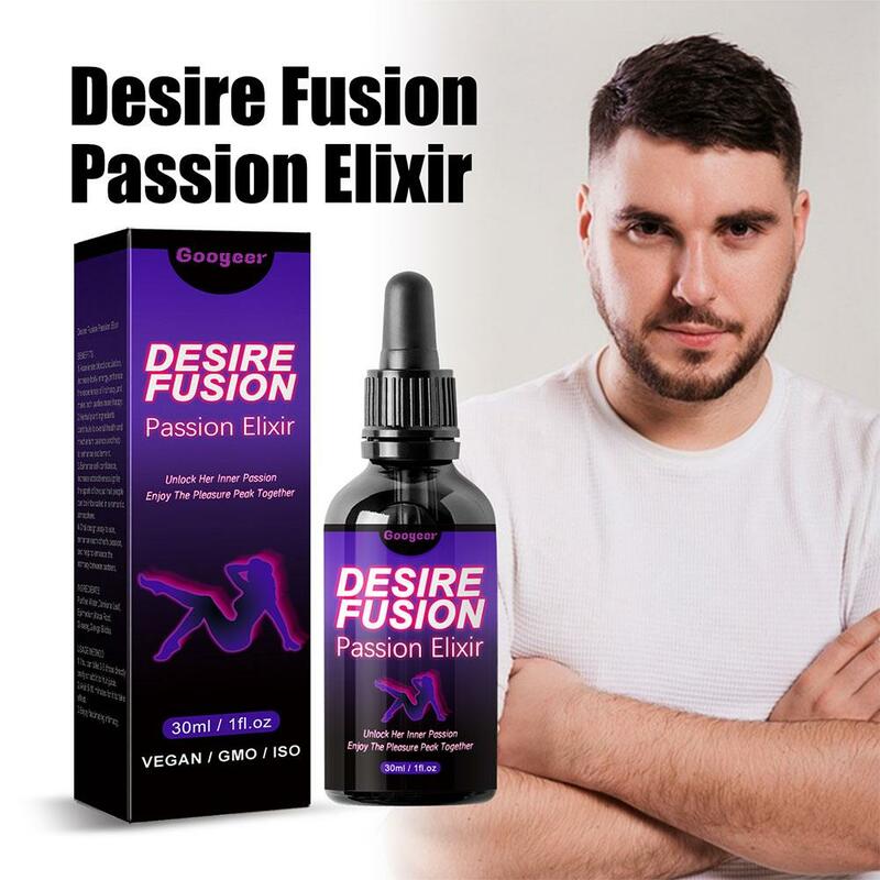 Pragnienie Fusion Passion Elxir Libido wzmacniacz dla kobiet zwiększa pewność siebie, zwiększyć atrakcyjność rozpalić iskrę miłości 30ml