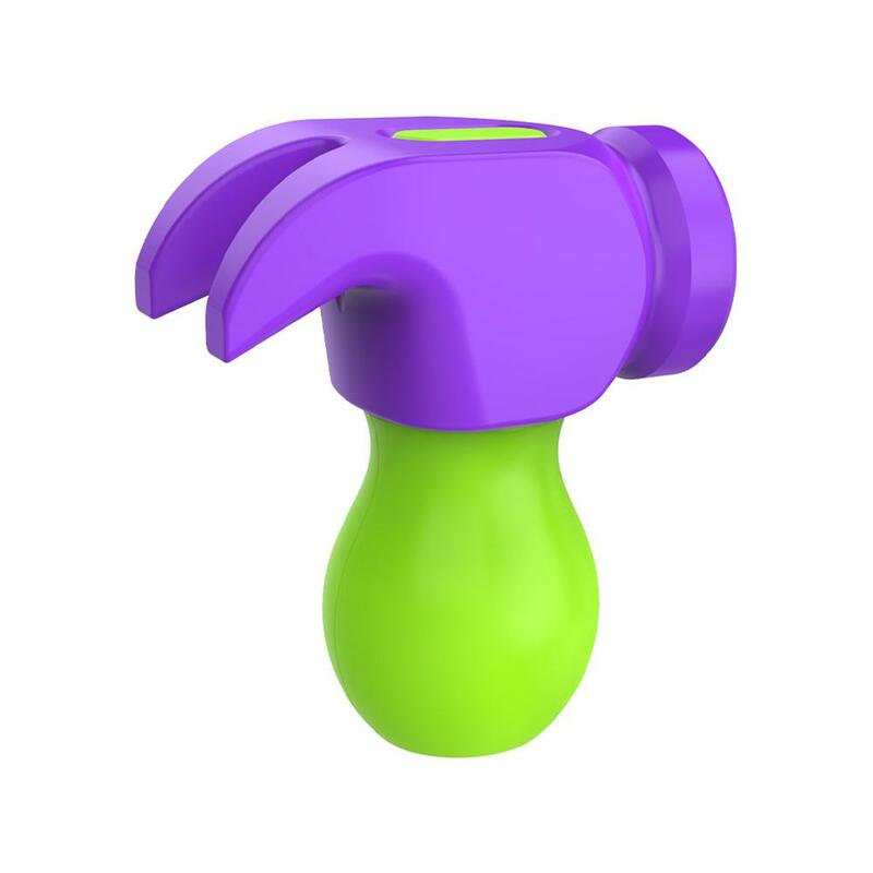 3D Gravidade Silky Knife Hammer, Descompressão Cenoura Push Toy, Brinquedo de impressão pequeno, Cartão, I5G3