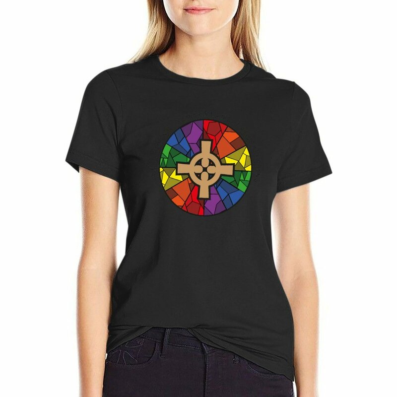 Accogliente Cumberland presbyterian Logo t-shirt animal print shirt per ragazze t-shirt manica corta abbigliamento donna divertente