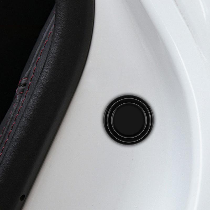 Car Door Silicone Anti Shock Pad Universal Trunk Sound Insulation Thickening Cushion Stickers Anti-collision Cushion Stickers