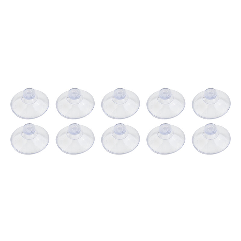 10pcs Suction Cups - Any Type - Wide Range - Clear Plastic/Rubber Casement Suckers Heavy Load Rack Cup Sucker For Kitchen Bathro