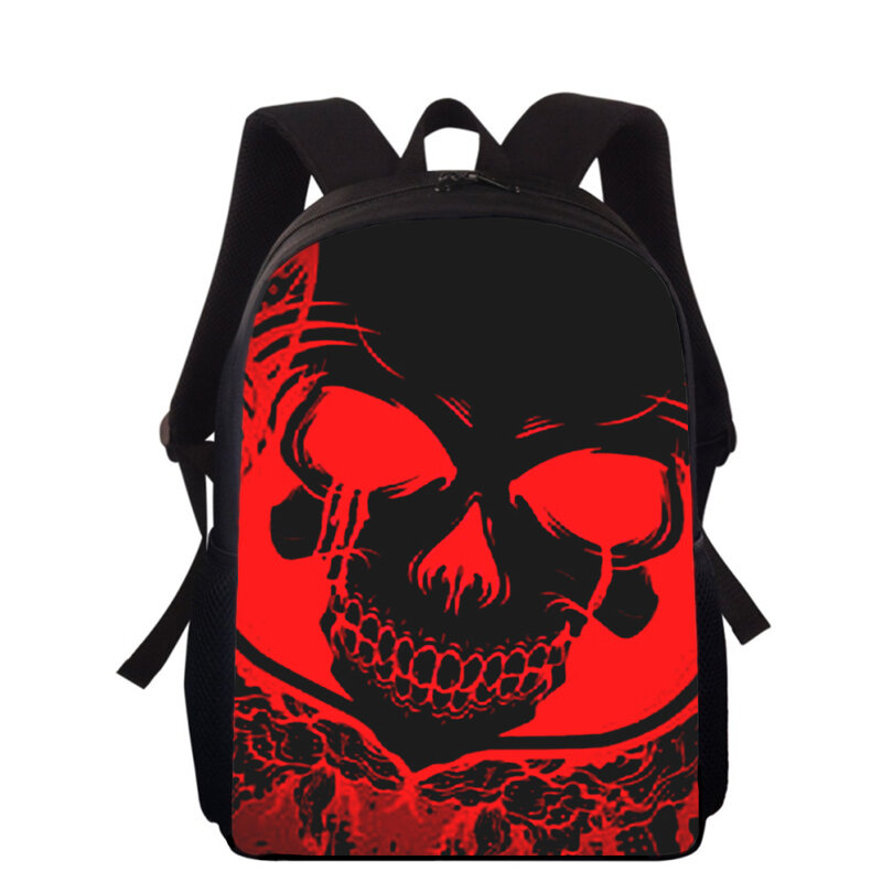 Hell Satan Devil logo 15 "Impressão 3D Crianças Mochila Sacos Escolares Primários para Meninos Meninas Back Pack Estudantes School Book Bags
