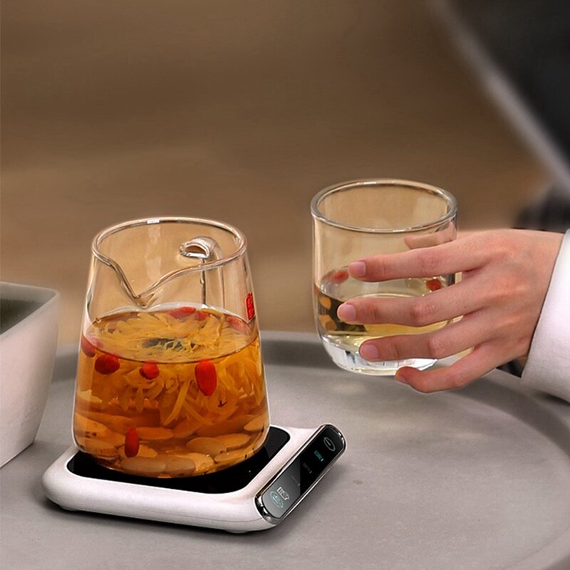 Scaldavivande portatile per tazza riscaldante scaldavivande scaldavivande USB per scrivania da ufficio scaldavivande elettrico per tè e acqua latte facile da usare