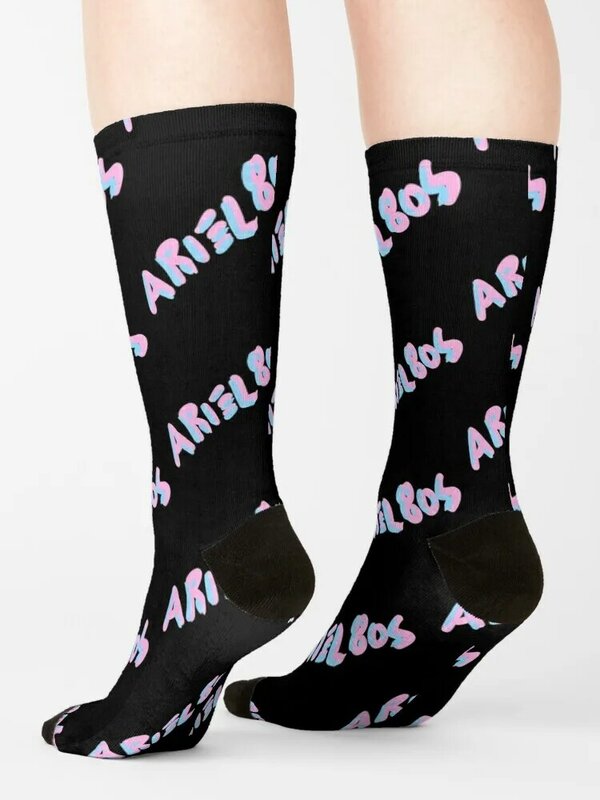 Chaussettes de compression avec logo Signature pour hommes et femmes, bas Hip Hop, Ariel80s