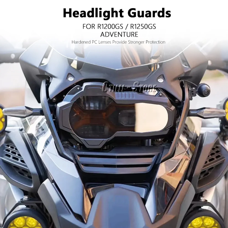 Headlight Protector Guard Cover, Acessórios para Motocicleta BMW R 1250 GS R1250GS ADV Adventure R1200GS LC R1200 GS Adventure