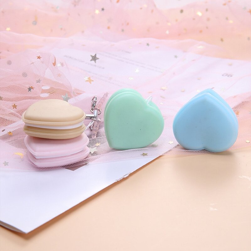 1 Piece Love Heart Shape Phone Wipe Cloth Lens Wipe Camera Lens Wipe Cleaning Tools Random Color