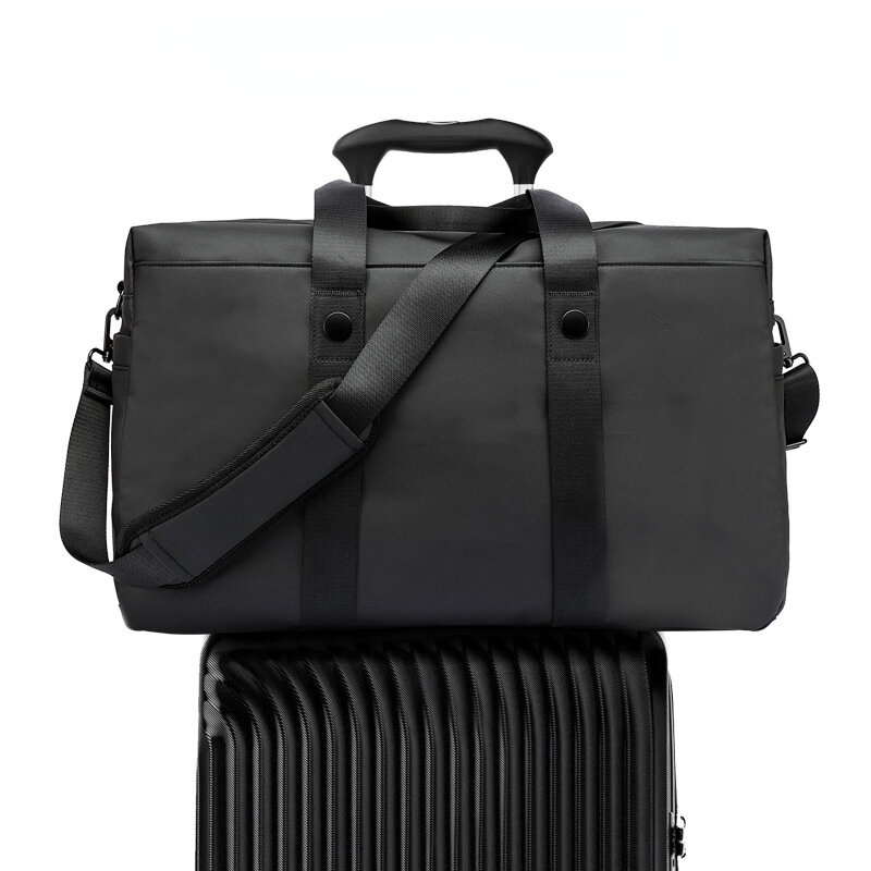 Новая спортивная мужская сумка для коротких деловых поездок сухая и влажная Отделка сумки для путешествий скрываемая ручка портативная Повседневная багажная сумка через плечо