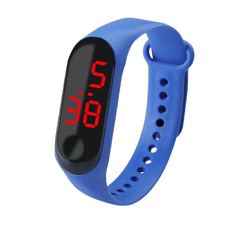 Novo relógio digital inteligente pulseira para homens mulher com monitoramento de freqüência cardíaca correndo pedômetro contador de calorias saúde esporte rastreador