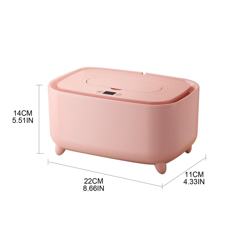 Baby Wipe Warmer Wipes Dispenser Heater Wet Towel Dispenser Napkin Heating Box Home Car Mini Wipe Warmer Case