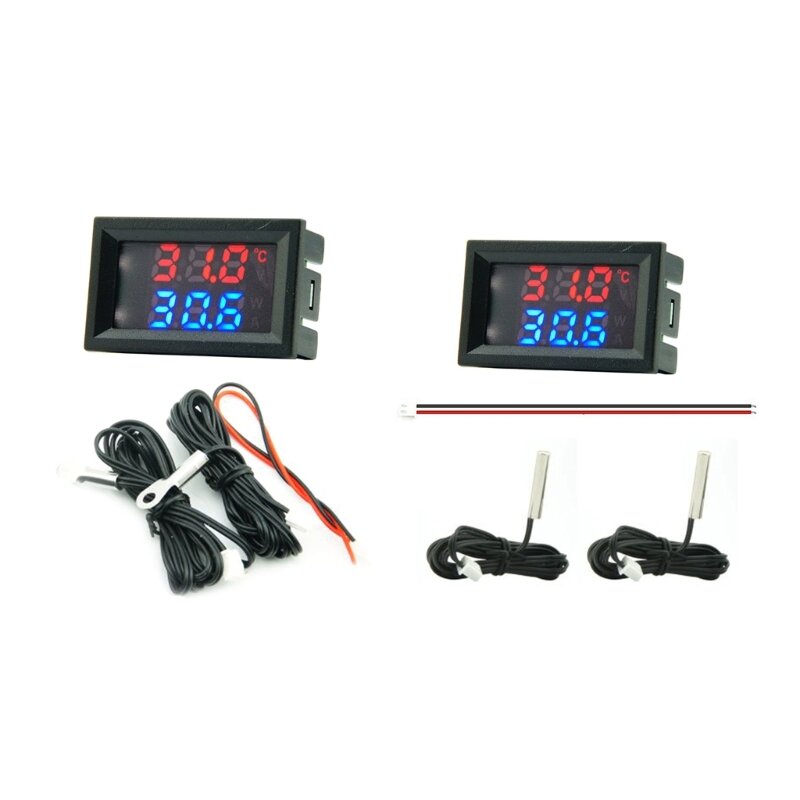 Indicatore del misuratore tensione controllo del tester del termometro del sensore temperatura aggiornato