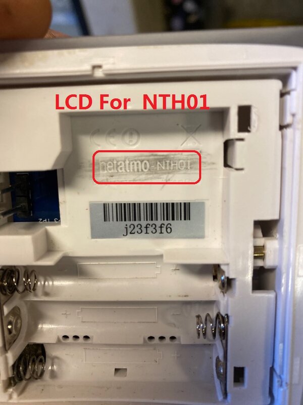 Pantalla LCD para reparación de N3A-THM02, versión OPM021B1 para termostato inteligente Netatmo V2 NTH01