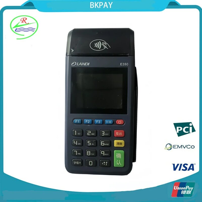 POS machine LANDI E350 GPRS Wireless POS Terminal Handheld  All in One Thermal Receipt Printer Payment Device