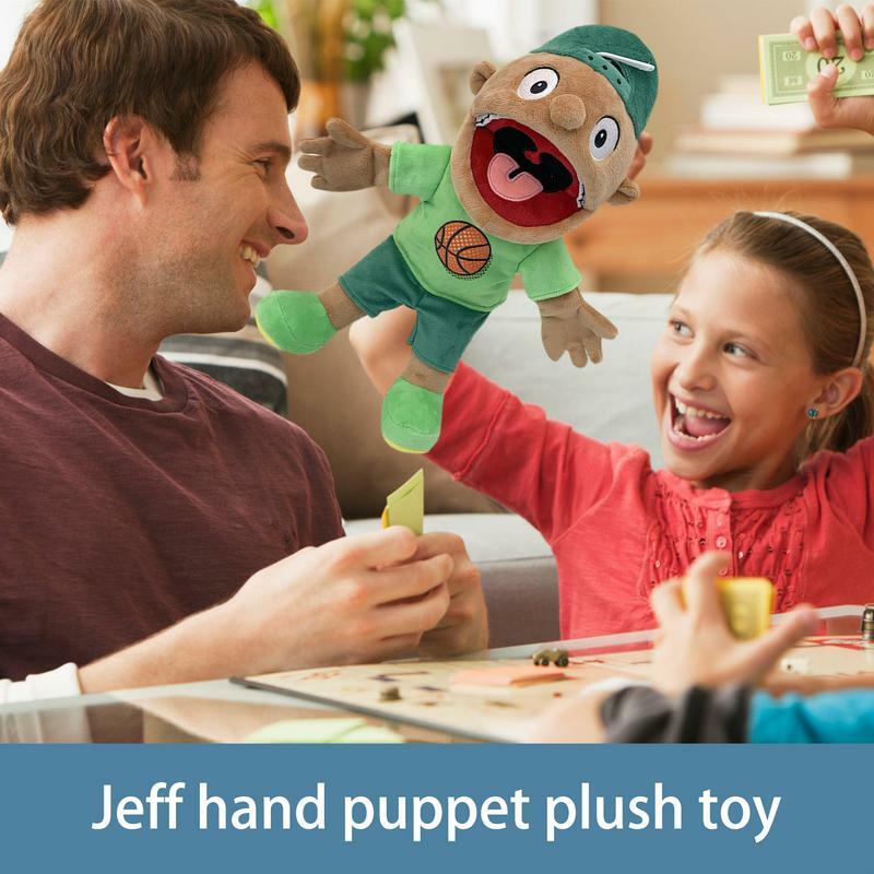 Game Series Fantoches de mão infantis, Boneca Conforto Periférico, Brinquedo Interativo Cartoon, Presente de Natal e Páscoa