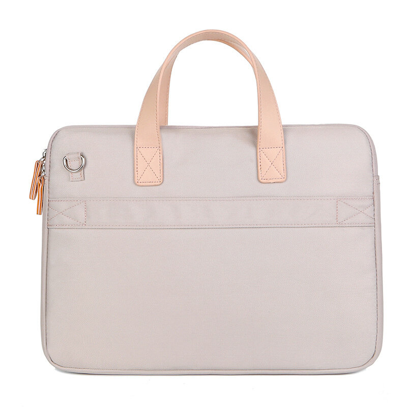 Легкая сумка для ноутбука, портативная Женская деловая сумка-мессенджер на плечо, водонепроницаемая сумка для хранения, портфель, сумка 14/15 дюйма
