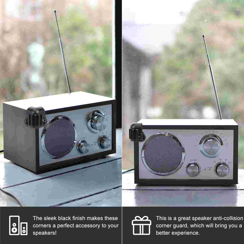 Plástico Canto Protetores para Áudio Speaker, Barras De Som, Substituição