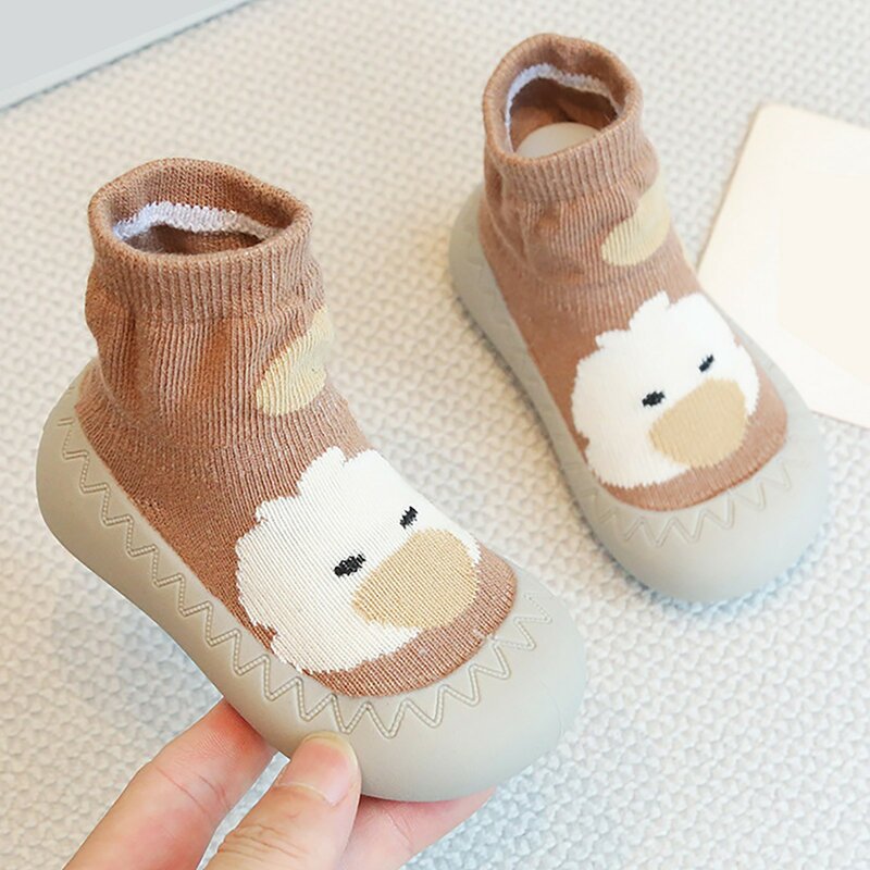 Zapatos antideslizantes de suela suave para bebé, calcetines de lona de alta calidad, a prueba de olores, para caminar en interiores